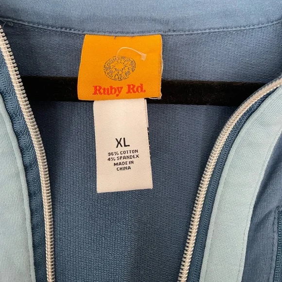 Ruby Rd zip up jacket - Picture 4 of 5